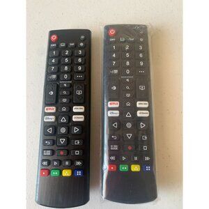 2-Pack Universal LG Smart TV Remote Controls For Netflix/Prime Video/Disney+ Bla